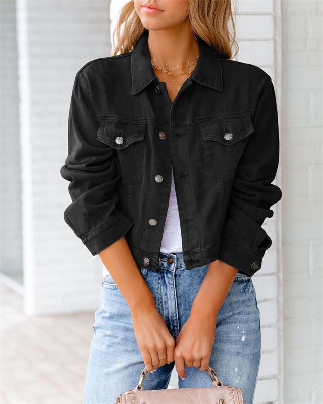 Vibrant Denim Jacket