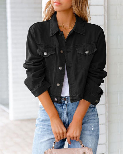 Vibrant Denim Jacket
