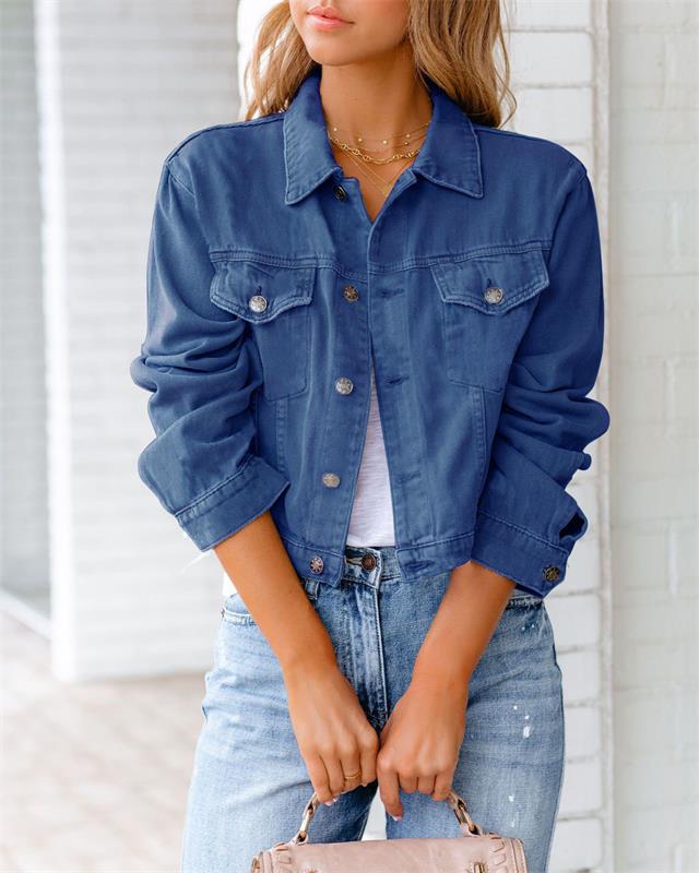 Vibrant Denim Jacket