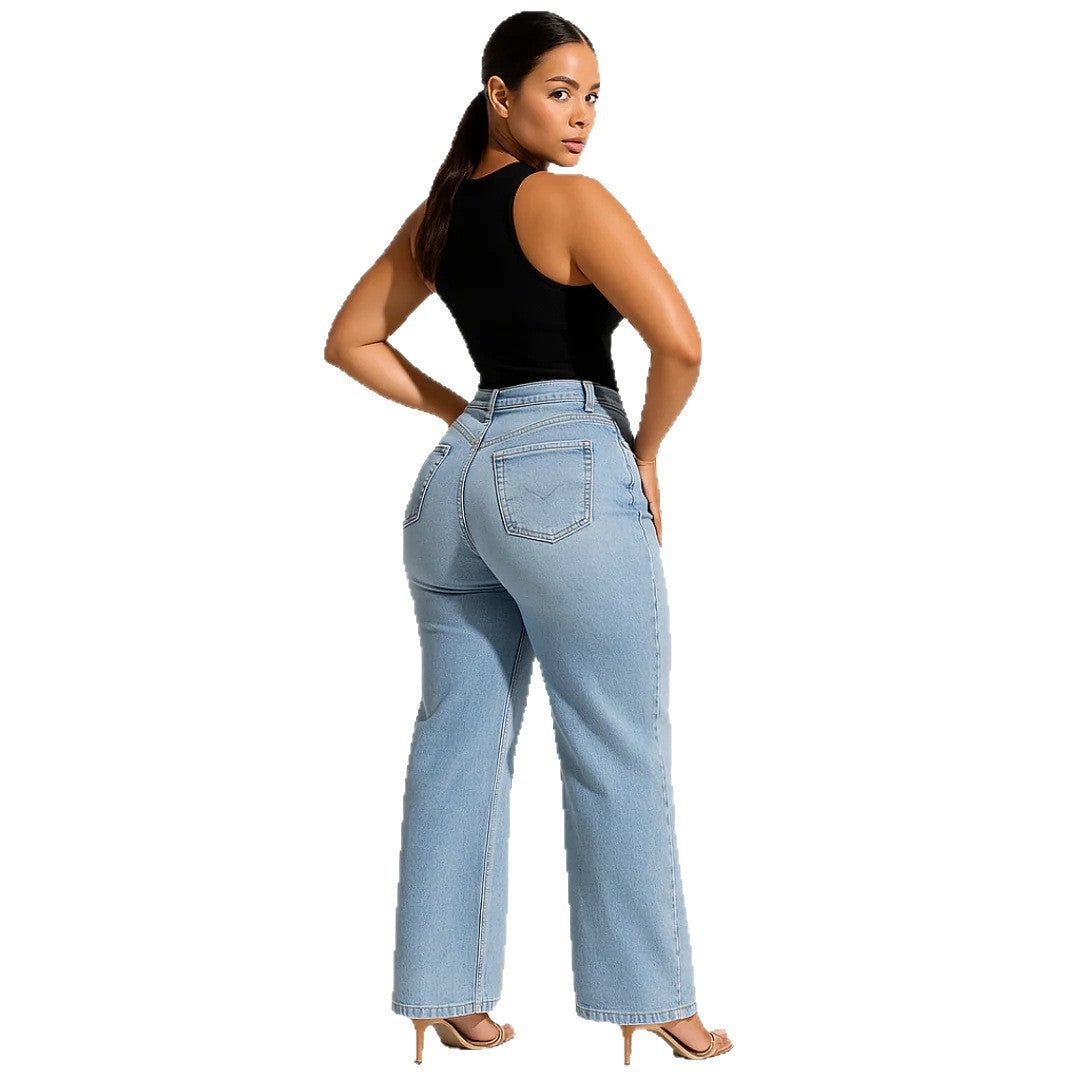 Women’s Vintage High Waist Straight Leg Jeans🔥BUY 2 GET FREE SHIPPING