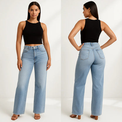 Women’s Vintage High Waist Straight Leg Jeans🔥BUY 2 GET FREE SHIPPING