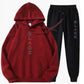 Men's Fashion Letter-Print Hoodie & Joggers Set【FREE SHIPPING】