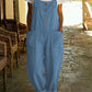 🌿Summer Sale - 50% OFF!👖Women's Casual Button-Front Overalls