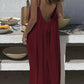 ❄️💕Hot Sale 60% OFF!💃Women's Solid Color Backless Cami Dress