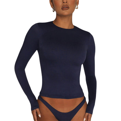 🔥Women’s Basic Slim Open Navel T-shirt🔥BUY 2 GET FREE SHIPPING