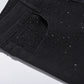Rhinestone Embellished Slim-Fit Black Denim Jeans
