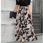 🌸Spring Specials 49% OFF🌸Women's Summer  High Waist  Dress Short Sleeve Crew Neck Floral