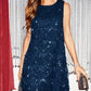 Sequin Sleeveless Shift Dress – Your Go-To Sparkle for Every Special Occasion🌟BUY 2 GET FREE SHIPPING
