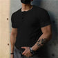 Men's T shirt Tee Henley Shirt Tee Solid Color Outdoor Daily Short Sleeve Button-Down