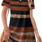 💃Women's Casual V Neck Vacation Midi Dress With Pockets