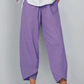 💥Limited Sale 70% OFF💥Vintage Asymmetrical Elastic Waist Pockets Pants