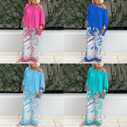 Women's Trousers and Off Shoulder Top 2-Piece