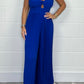 🌷Pure Color Tube Top Jumpsuit