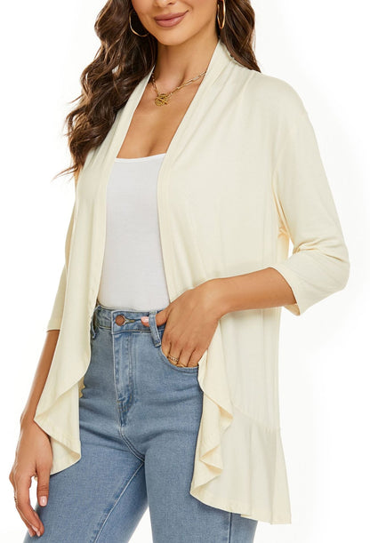🔥Hot Sale 50% OFF🌸Women's Casual Lightweight Open Front Cardigans👚