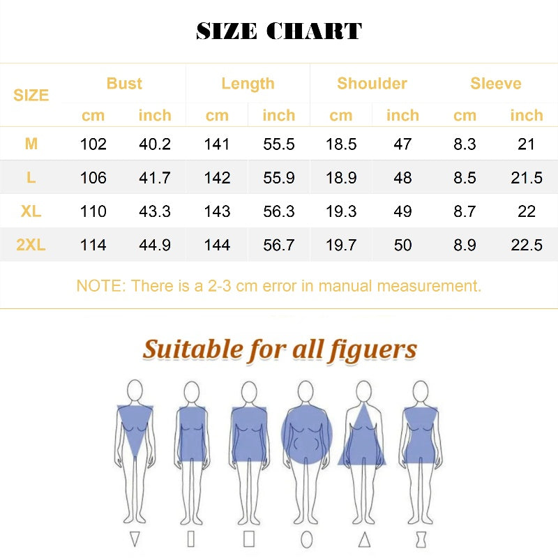 ⏰Last Day Sale 49% Off💃Casual Loose Printed V-Neck Long Dress