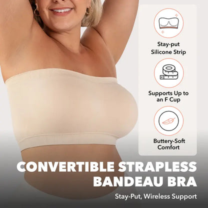 🔥While Supplies Last 40% OFF!🤩Convertible Strapless Bandeau Bra