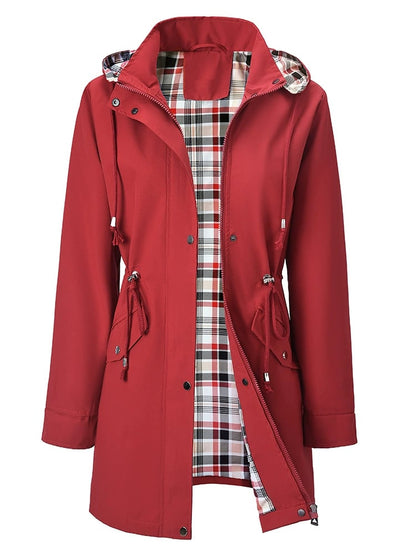 🍂Autumn Hot Sale 50%💗🧥Ultimate Plaid Waterproof Jacket for Women🍃BUY2 GET FREE SHIPPING