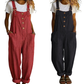 🌿Summer Sale - 50% OFF!👖Women's Casual Button-Front Overalls