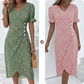 🌷49% OFF🍃Women's floral v-neck printed dress