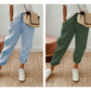 👖Casual Cotton and Linen Pants for Women – Breathable, High-Waisted & Ankle-Length Elegance🤍