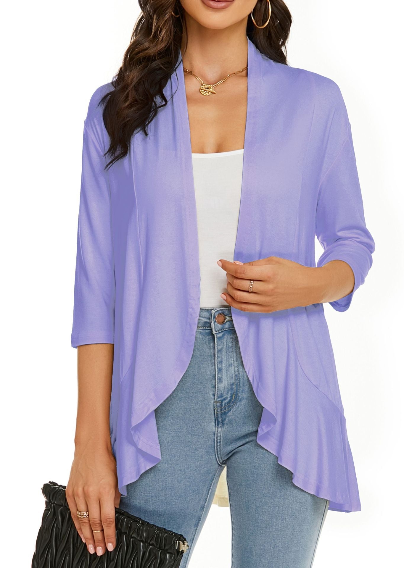 🔥Hot Sale 50% OFF🌸Women's Casual Lightweight Open Front Cardigans👚