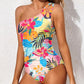 🏖LAST DAY SPECIAL PRICE: ￡15.89!!💖One Shoulder One Piece Swimsuit for Women👙