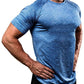 Men's quick-drying high-elasticity fitness running T-shirt, sportswear