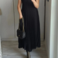 ⏳Limited-time 50% off⏰Sleeveless Pleated Simple Solid Color Dress👗