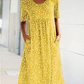 💫Hot Sale💛Casual Women Scoop Neck Floral Dress (8 Colors with Pockets)