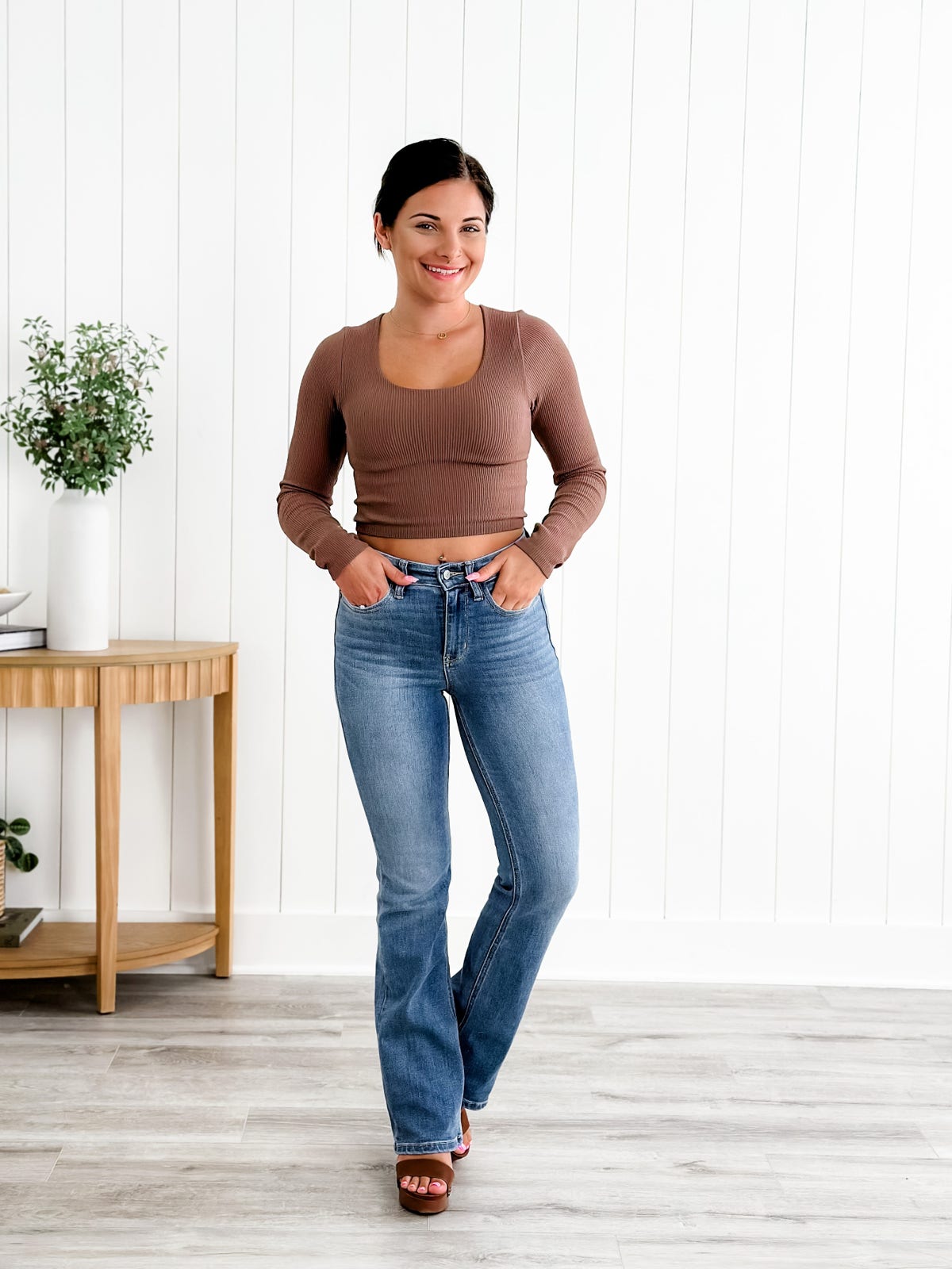 🏆Best Sellers-49% OFF👖Holy Grail Tummy Control Bootcut Jeans