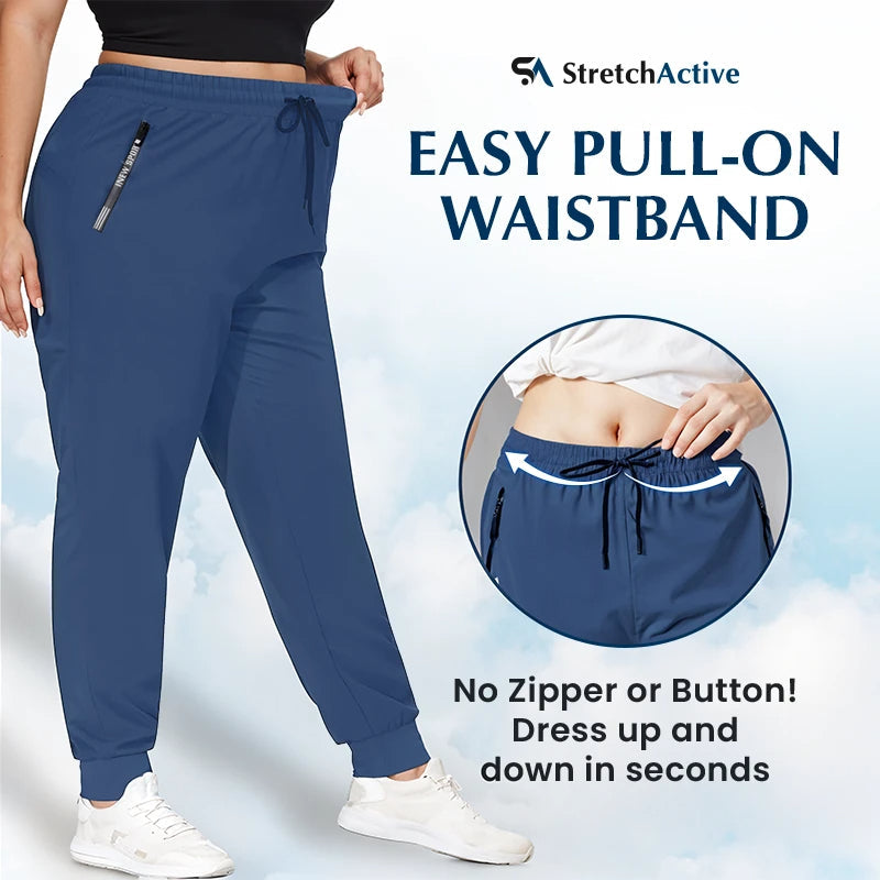 🔥Unisex Ultra Stretch Ice Silk Comfort Casual Pants
