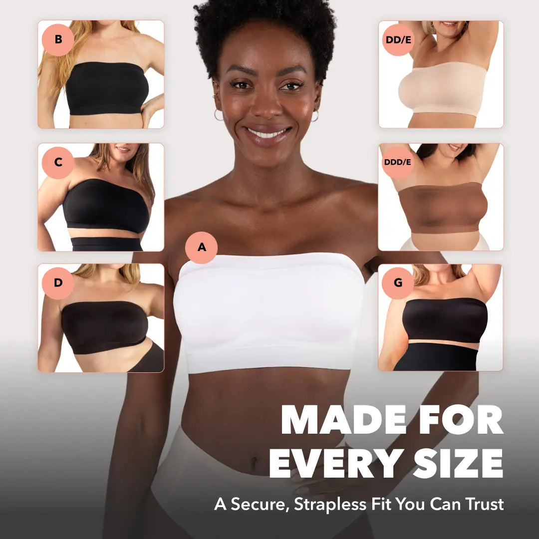 🔥While Supplies Last 40% OFF!🤩Convertible Strapless Bandeau Bra