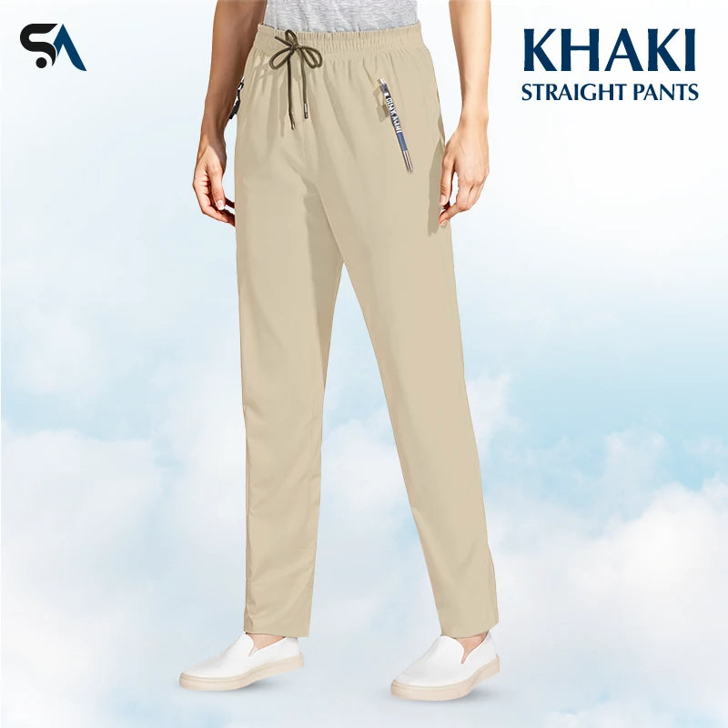 🔥Unisex Ultra Stretch Ice Silk Comfort Casual Pants