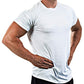 Men's quick-drying high-elasticity fitness running T-shirt, sportswear