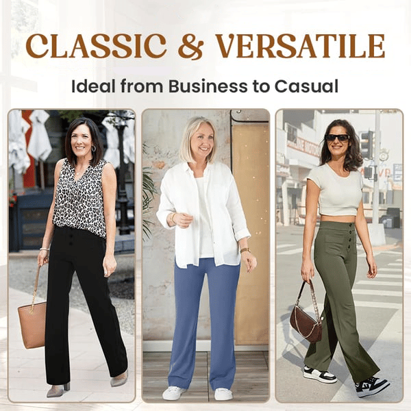 💖LAST DAY SALE 50% OFF💷2026 Women's New Type Casual High Waist Stretch Pants