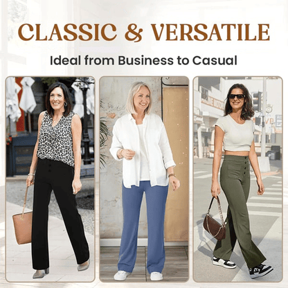 💖LAST DAY SALE 50% OFF💷2026 Women's New Type Casual High Waist Stretch Pants