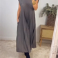 ⏳Limited-time 50% off⏰Sleeveless Pleated Simple Solid Color Dress👗