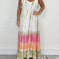 🔥Summer Sale 49% OFF💝Women Summer Tie Dye Maxi Dress Sleeveless Beach Sundress🌙 Free Moon & Star Necklace for today’s first 30 orders! 🎁