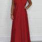 Women's Flowy T-Back Maxi Dress