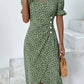 🌷49% OFF🍃Women's floral v-neck printed dress