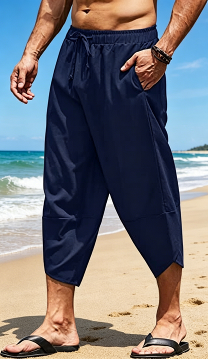 Men's Casual Harem Capri Pants