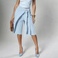 Women's Chic Tie-Front Wide-Leg Culottes