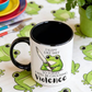 Grumpy Frog "Chaotic Morning" Mug