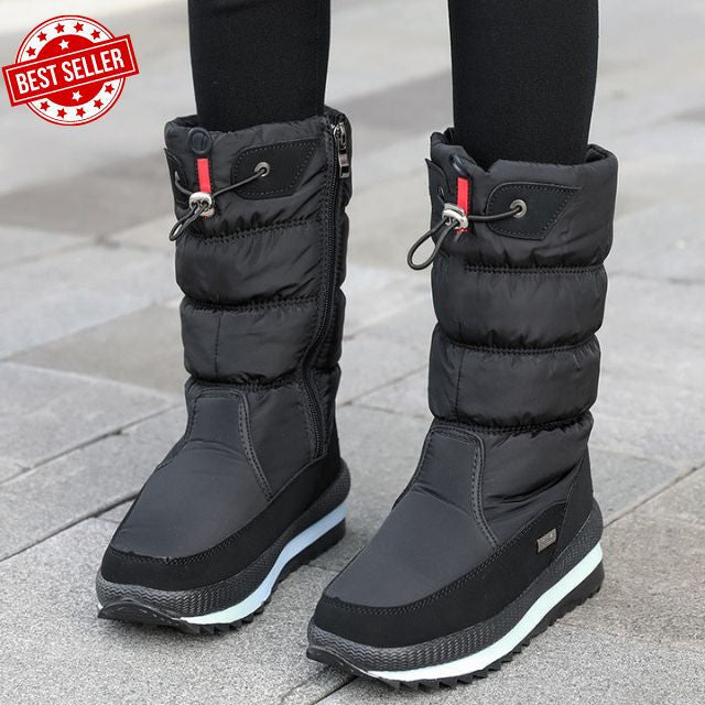 🔥🔥Women's premium waterproof, non-slip faux fur snow boots【FREE SHIPPING】