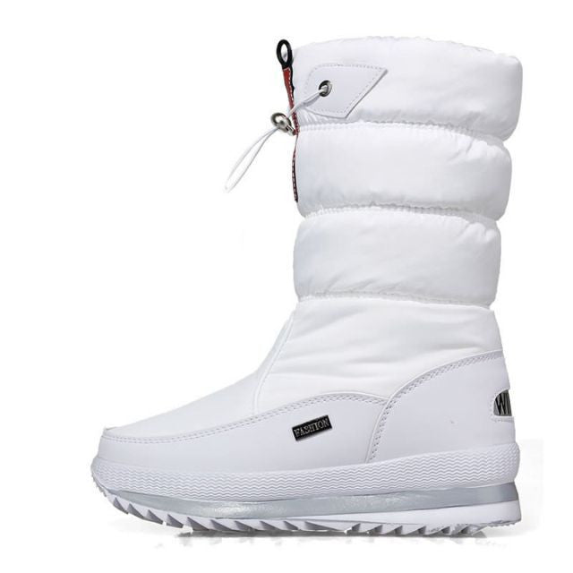 🔥🔥Women's premium waterproof, non-slip faux fur snow boots【FREE SHIPPING】