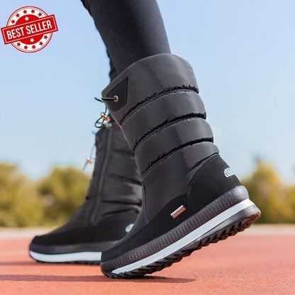 🔥🔥Women's premium waterproof, non-slip faux fur snow boots【FREE SHIPPING】