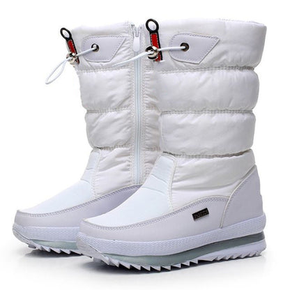 🔥🔥Women's premium waterproof, non-slip faux fur snow boots【FREE SHIPPING】