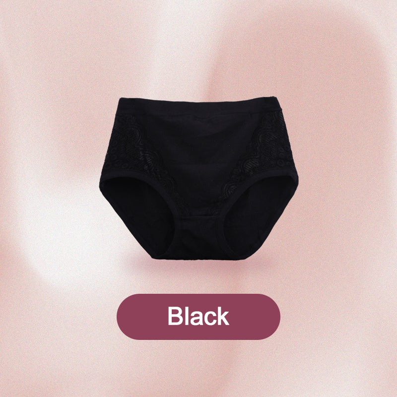 Plus Size High Waist Leak Proof Cotton Panties🌸Buy 5 Get 5 Free🌸