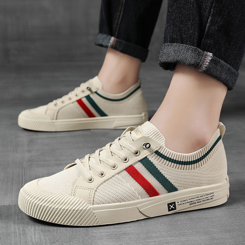 Breathable Mesh Lace-Free Casual Shoes for Men