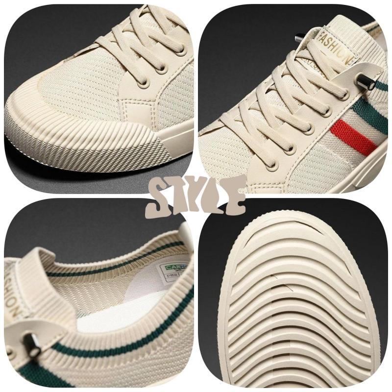Breathable Mesh Lace-Free Casual Shoes for Men